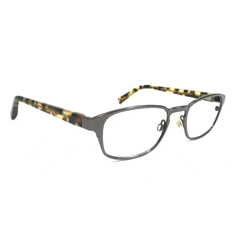 Warby Parker Eyeglasses Frames Walden 2300 Gunmetal Brown Tortoise 49-19-140